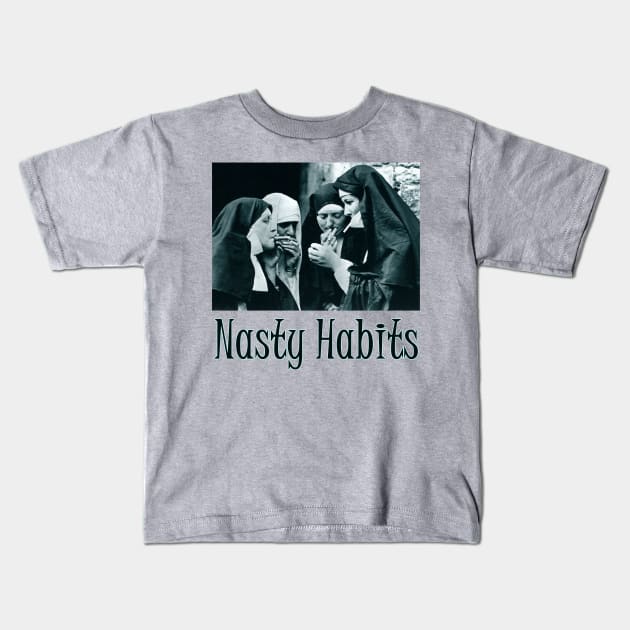 Nasty Habits Kids T-Shirt by Naves
